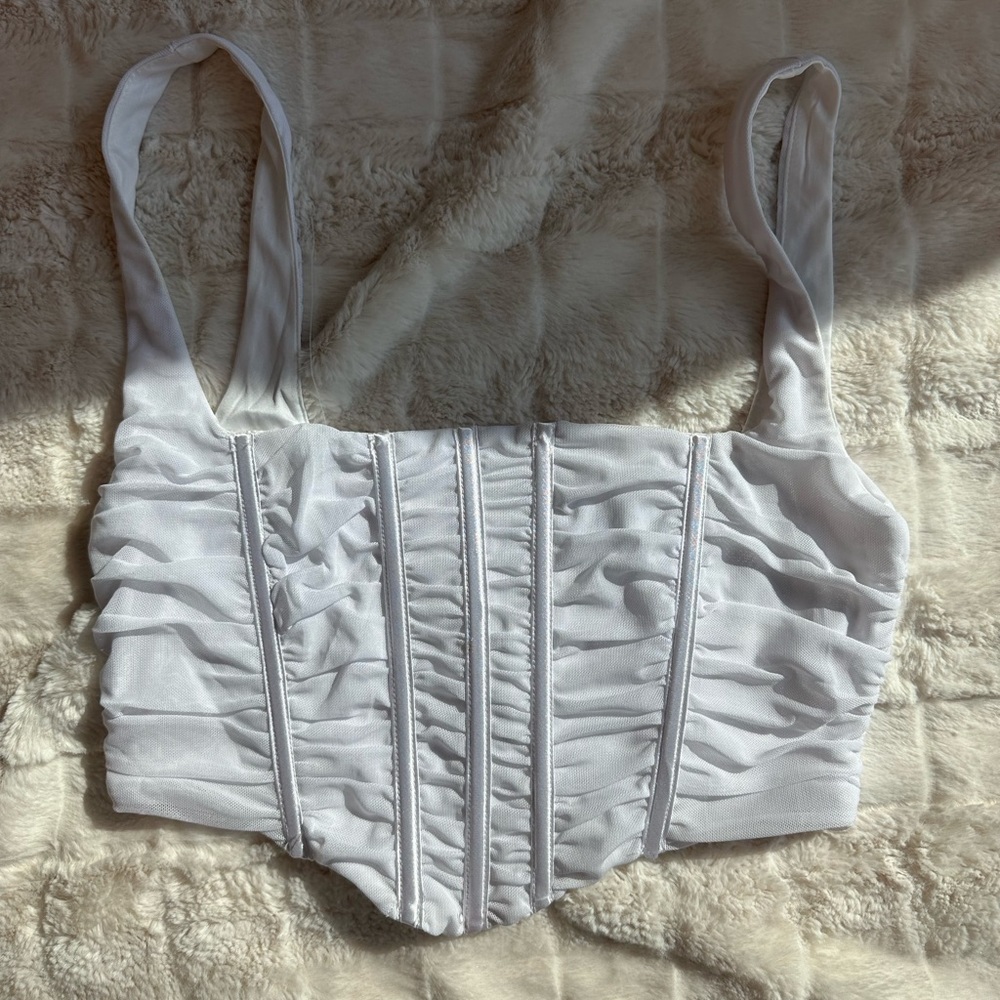 White Fox Boutique White Corset